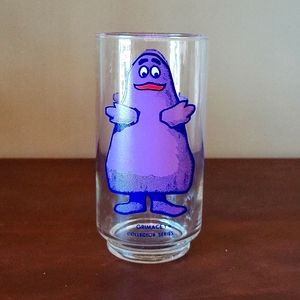 Vintage 1970s Grimace glass